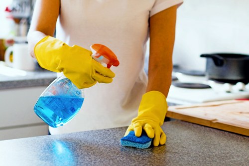 Professional carpet care for a busy business space in Cubitt Town